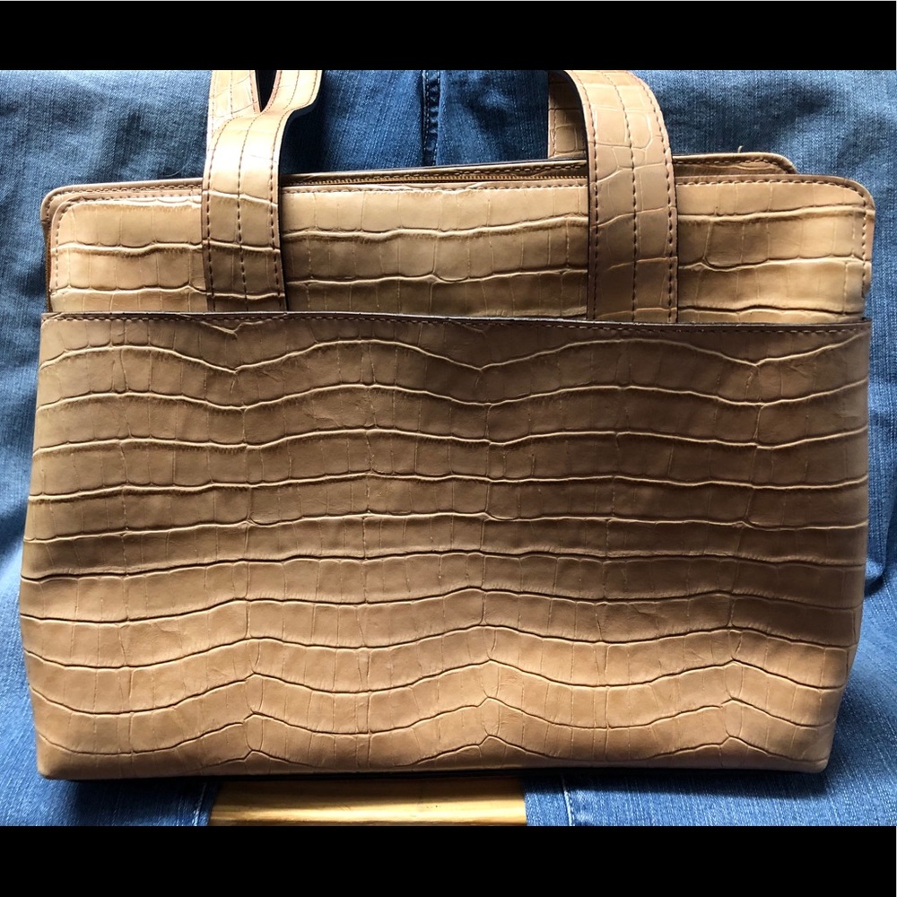 Crazy Horse by Liz Claiborne Shoulder Bag Peach